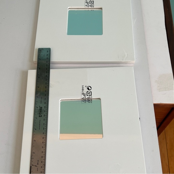 IKEA Mirrors Malma Mirrors White set of 2 - Picture 4 of 8
